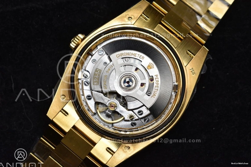 (Gain President Best Date Stretchable VR3255 ARF Roman 658 On Day Weight) 40 YG Bracelet 228238 1:1 Gold Edition Dial 0201